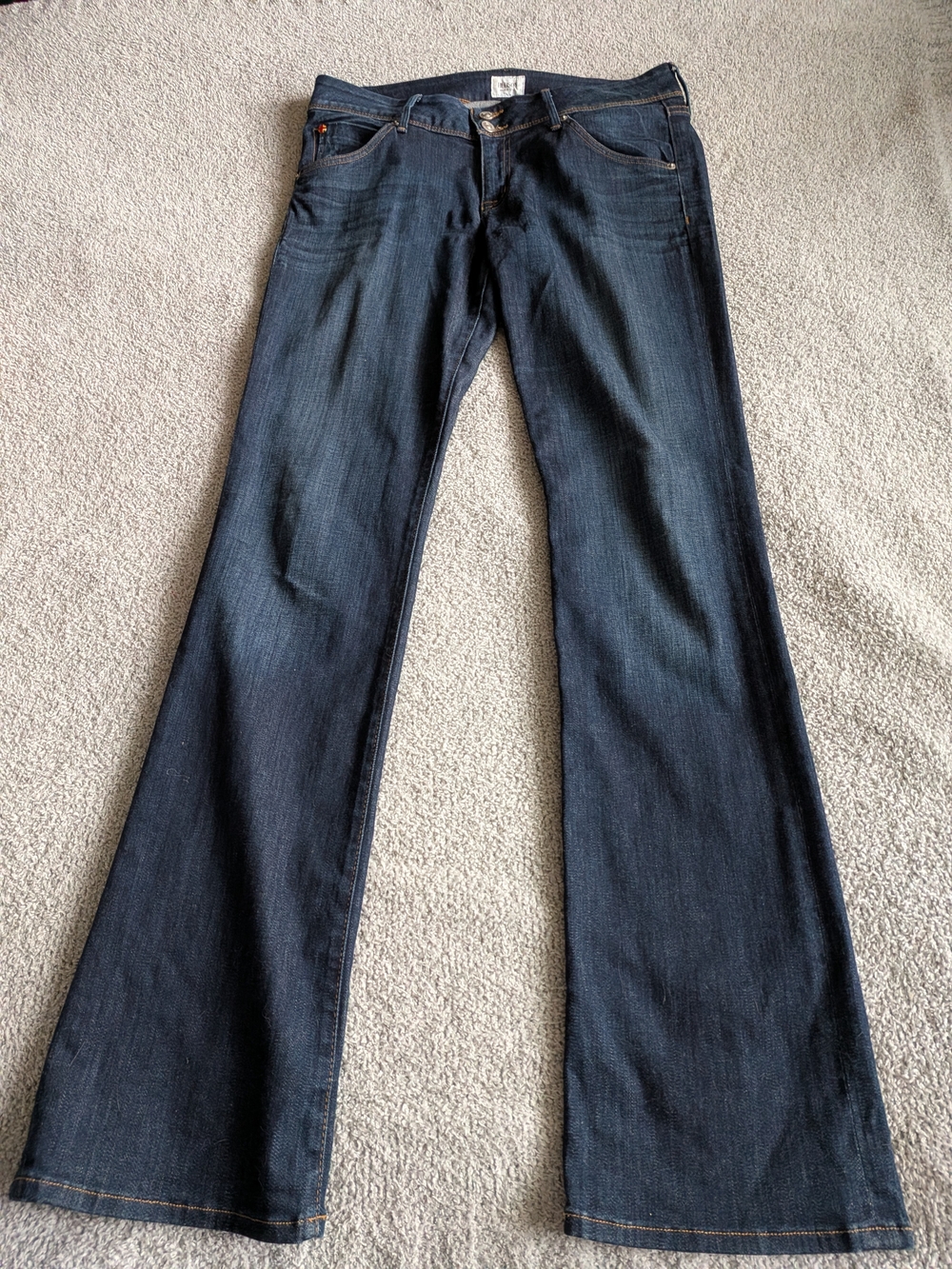 🌼B2G1🌼 Hudson Jeans Women's Dark Indigo Wide Leg Flare